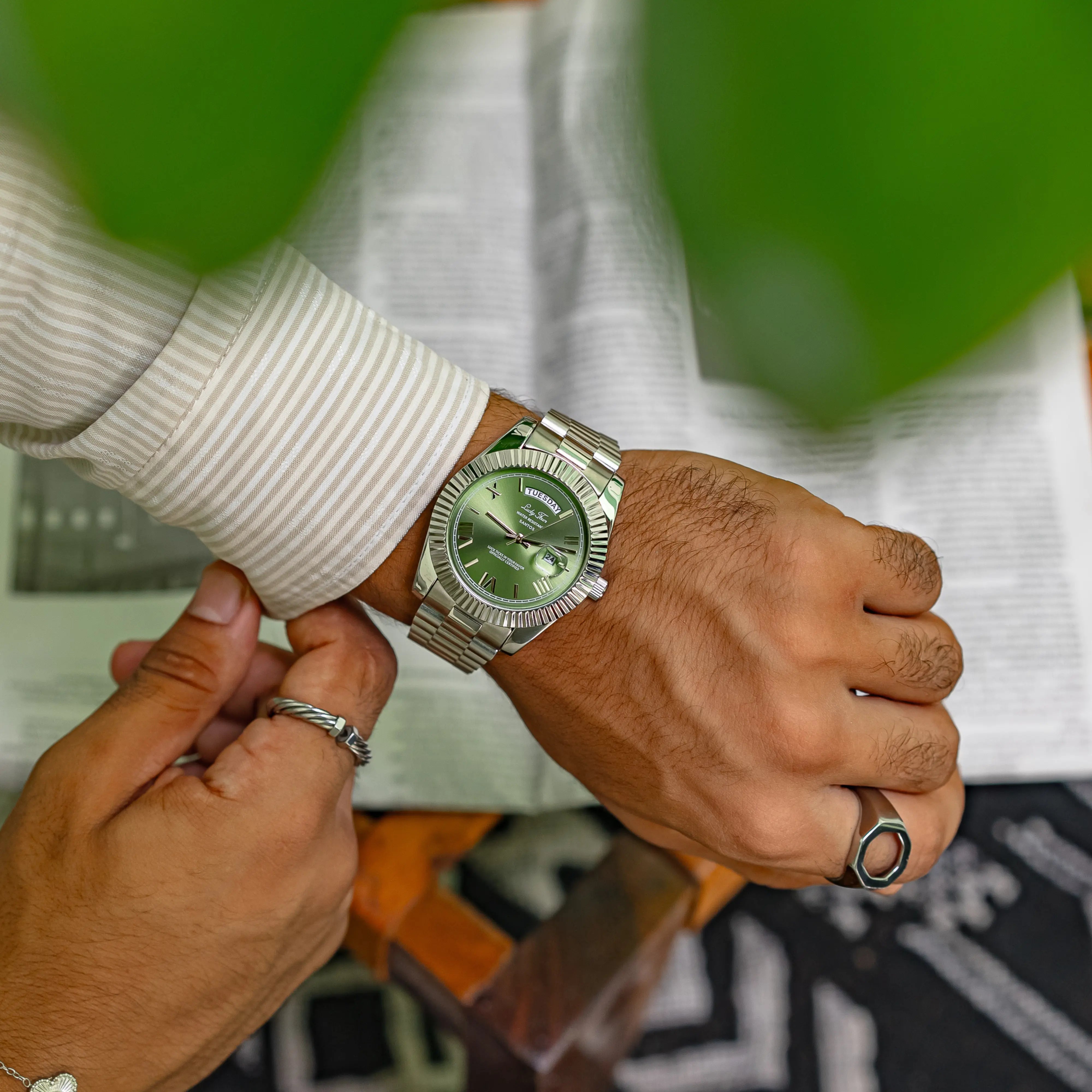 Crownlex® Santos — Dress Watch Imperial Edition