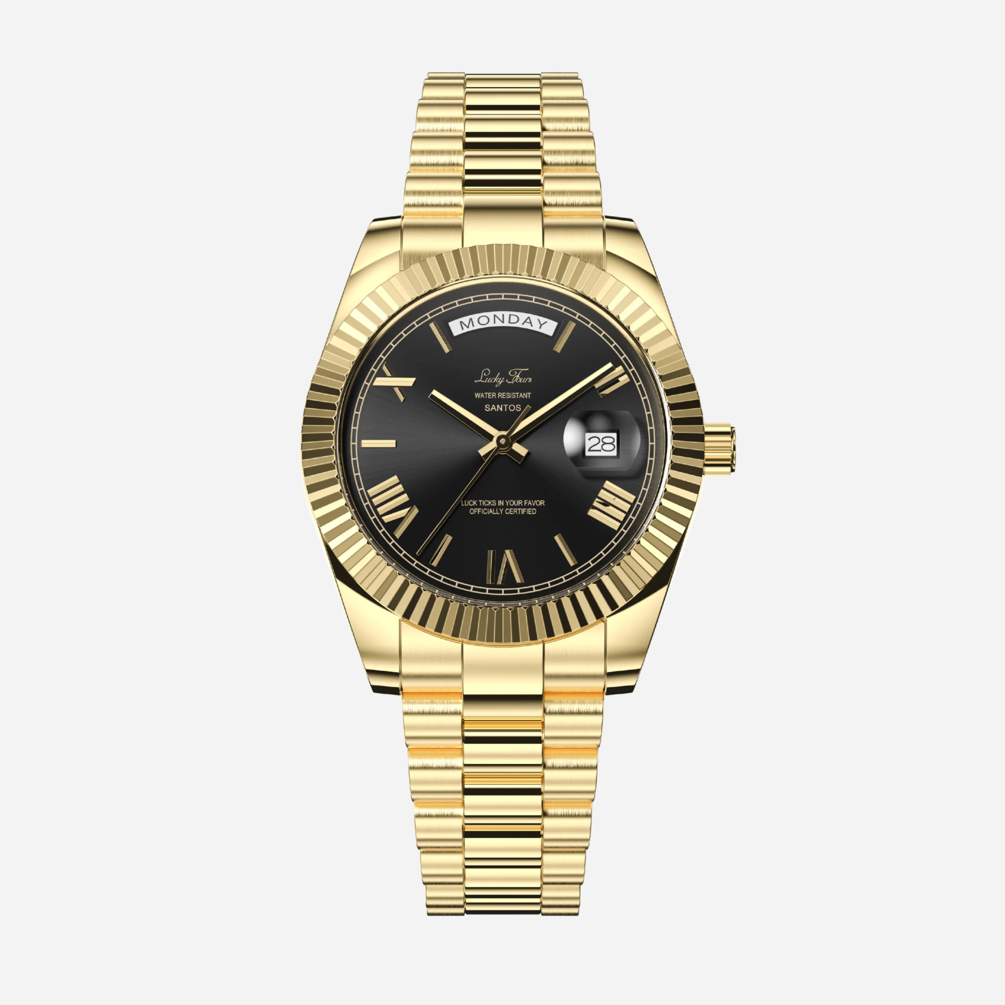 Crownlex® Santos — Luxury Watch Crown Edition