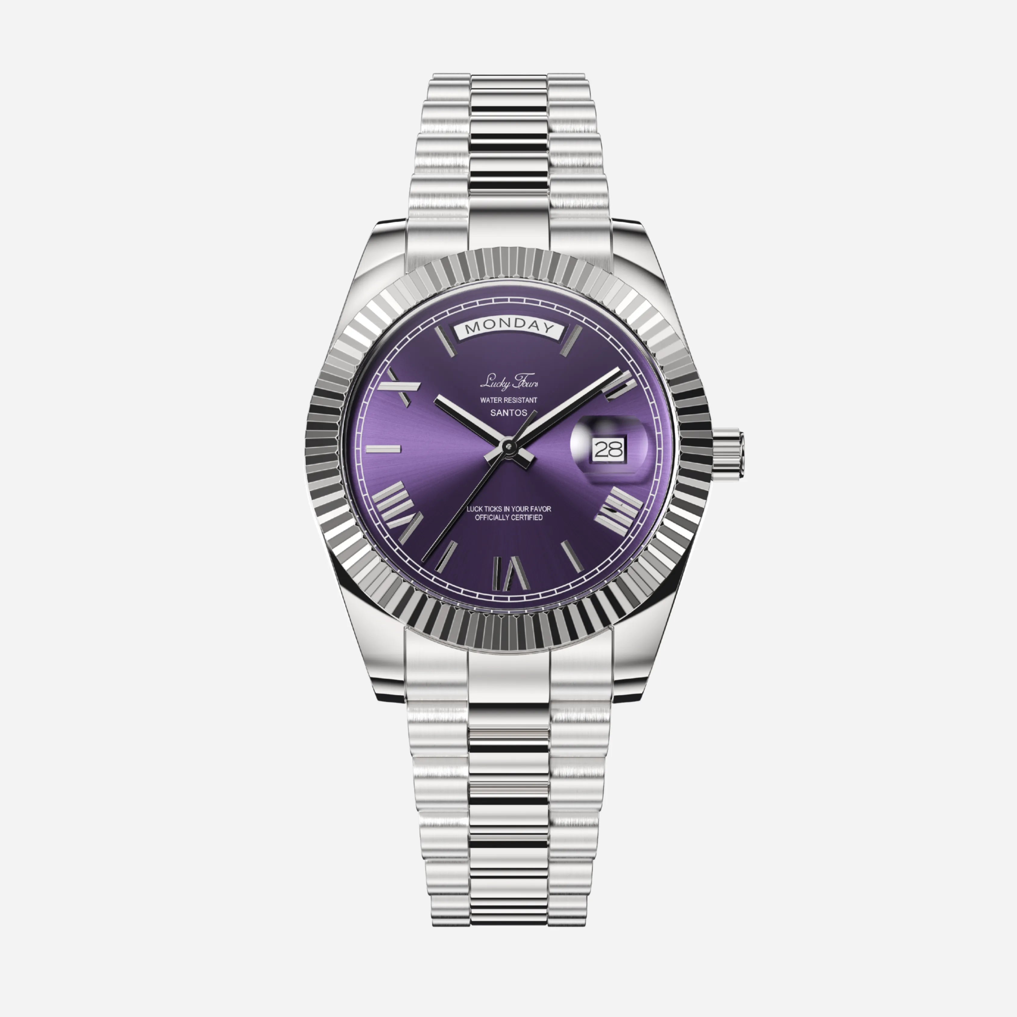 Crownlex® Santos — Men's Watch Dress Watch Elite