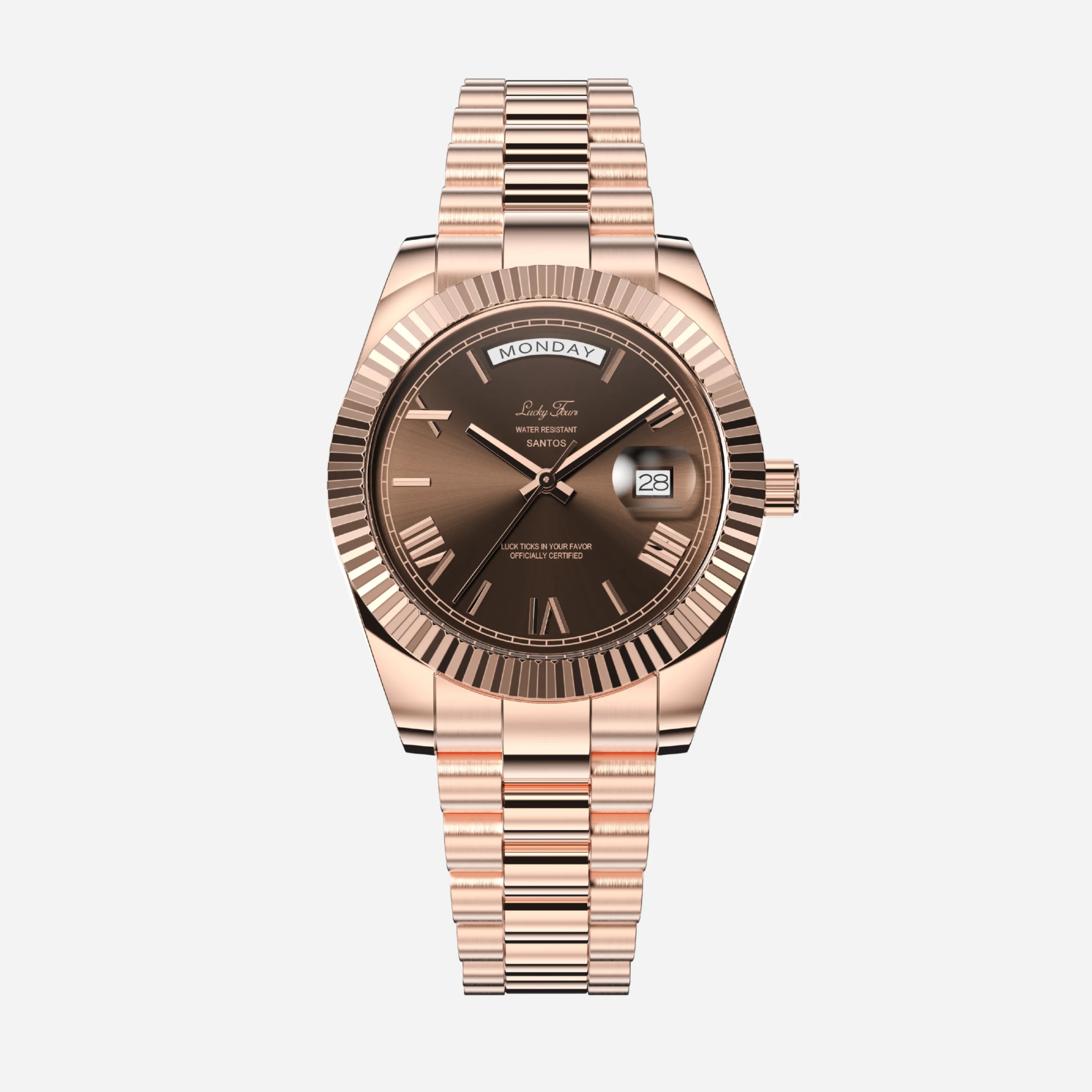 Crownlex® Santos — Luxury Watch Crown Edition