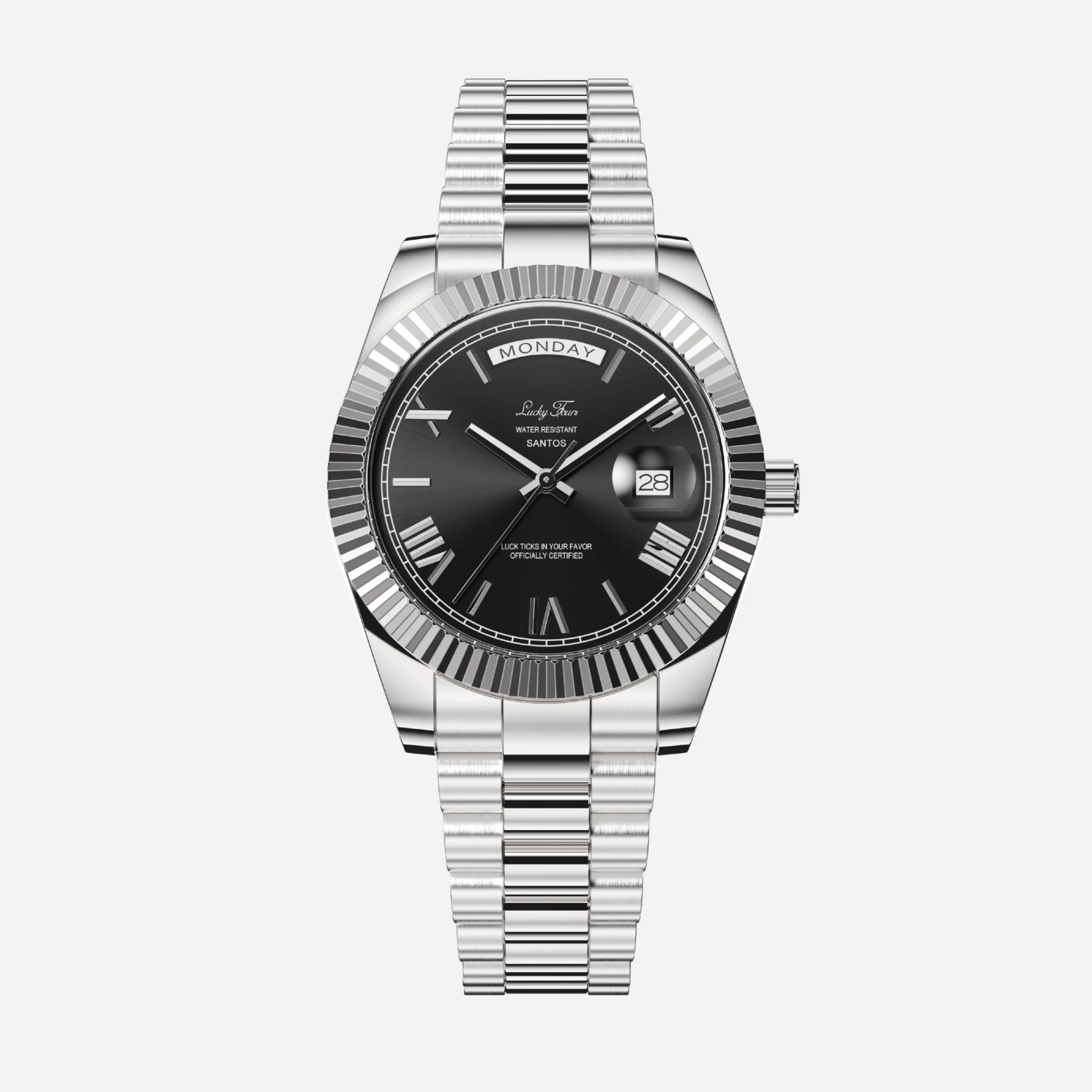 Crownlex® Santos — Men's Watch Dress Watch Elite