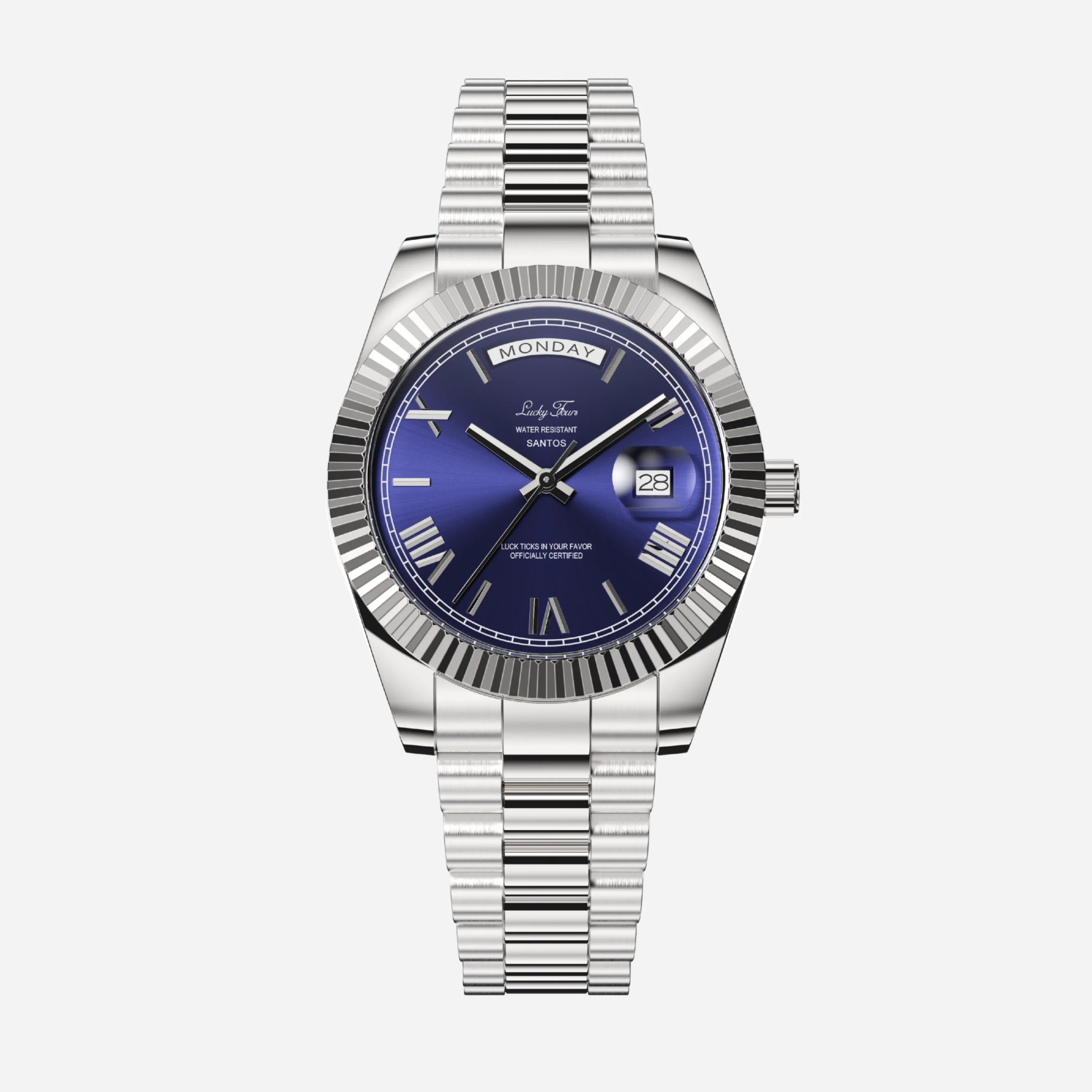 Crownlex® Santos — Men's Watch Dress Watch Elite