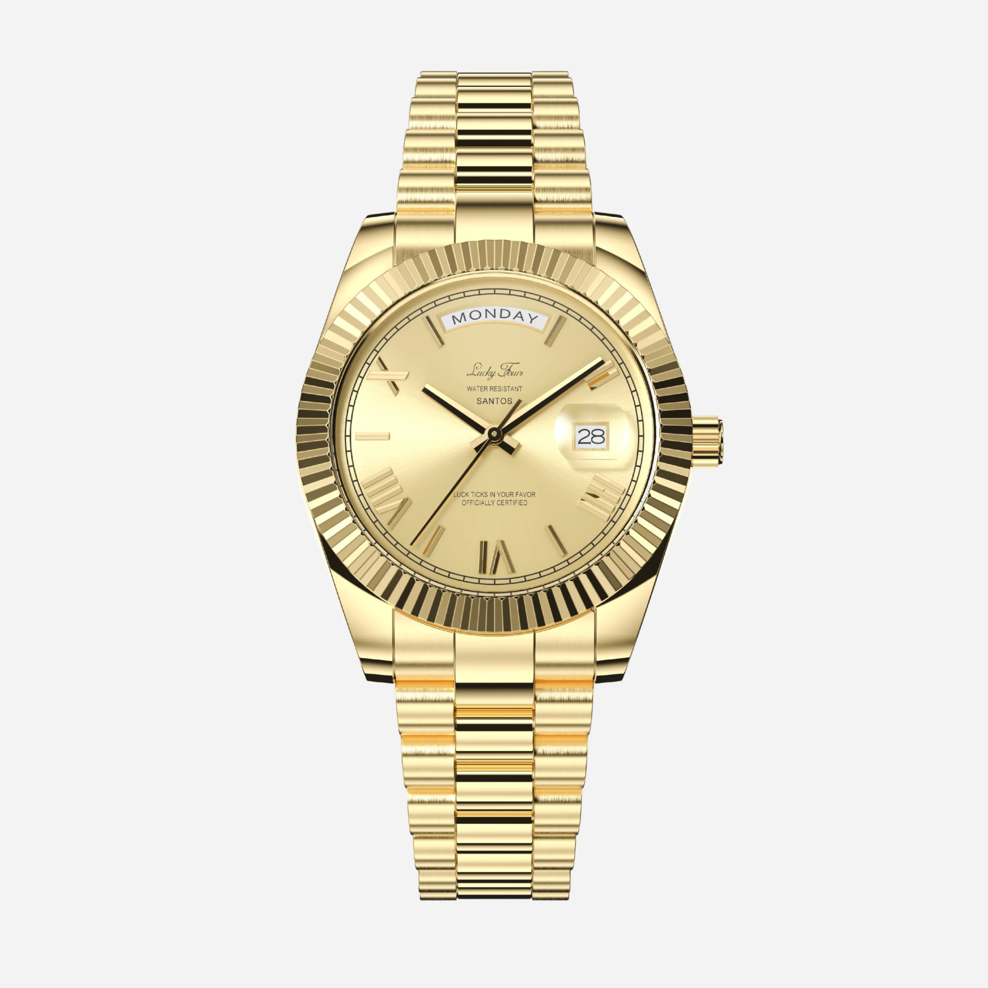 Crownlex® Santos — Men's Watch Dress Watch Elite