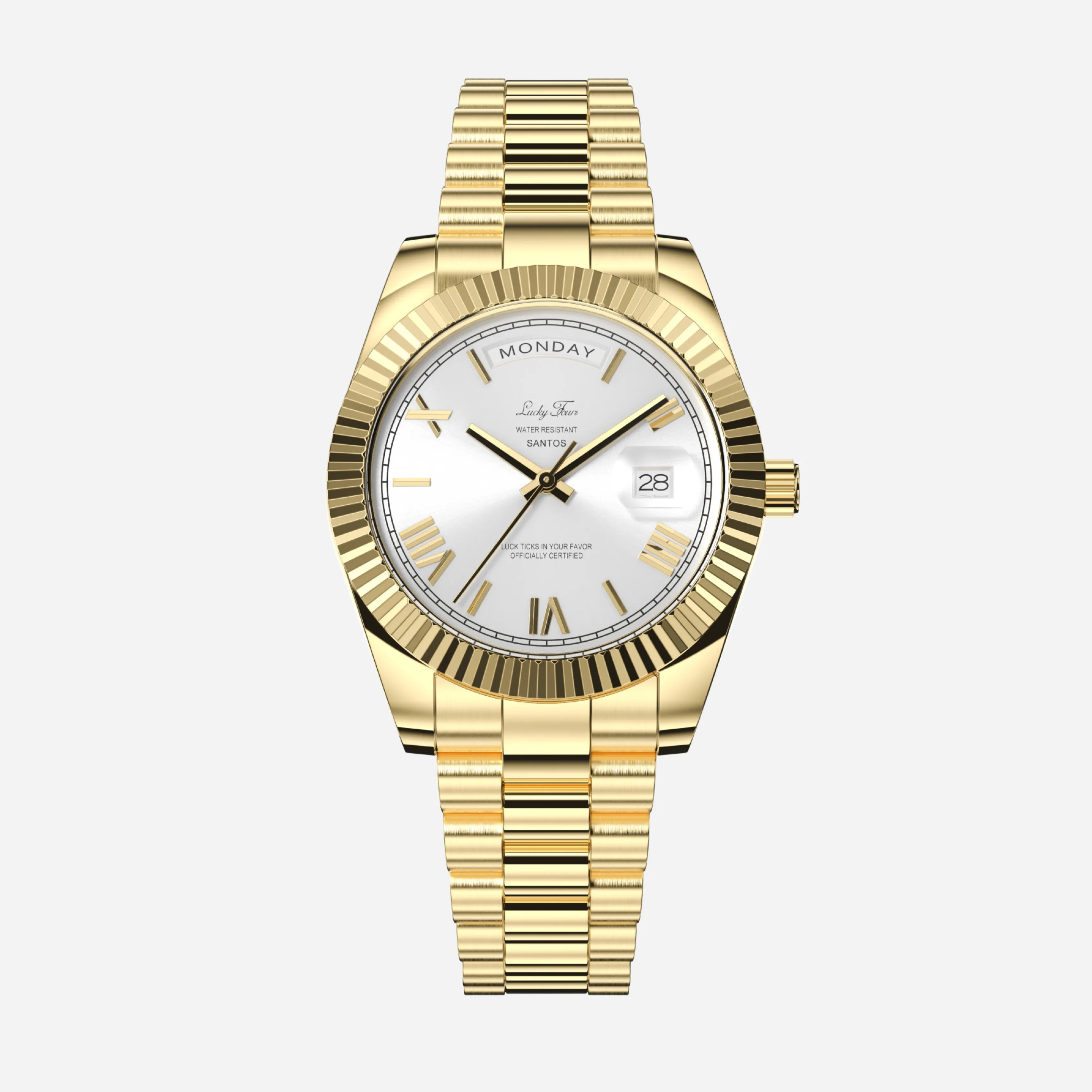 Crownlex® Santos — Luxury Watch Crown Edition