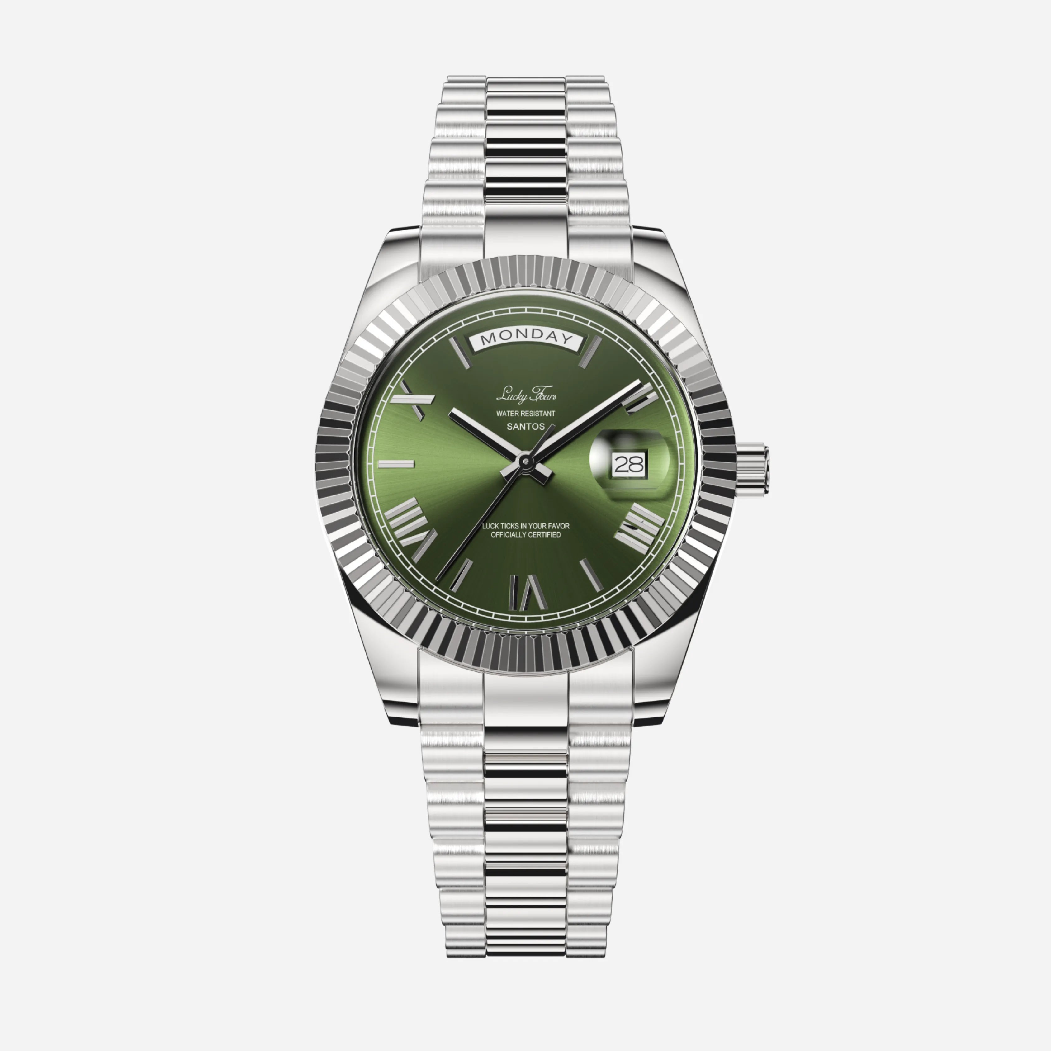 Crownlex® Santos — Men's Watch Dress Watch Elite