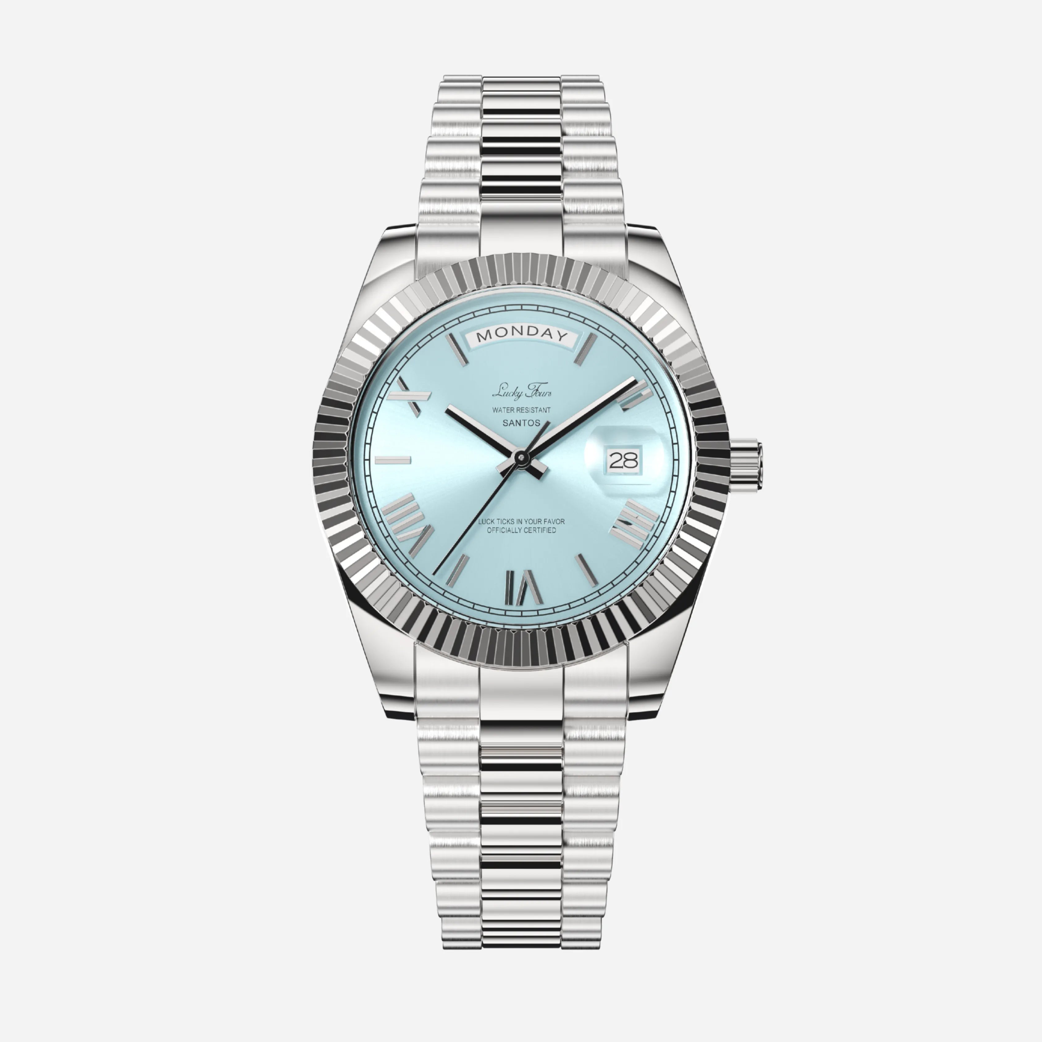 Crownlex® Santos — Men's Watch Dress Watch Elite