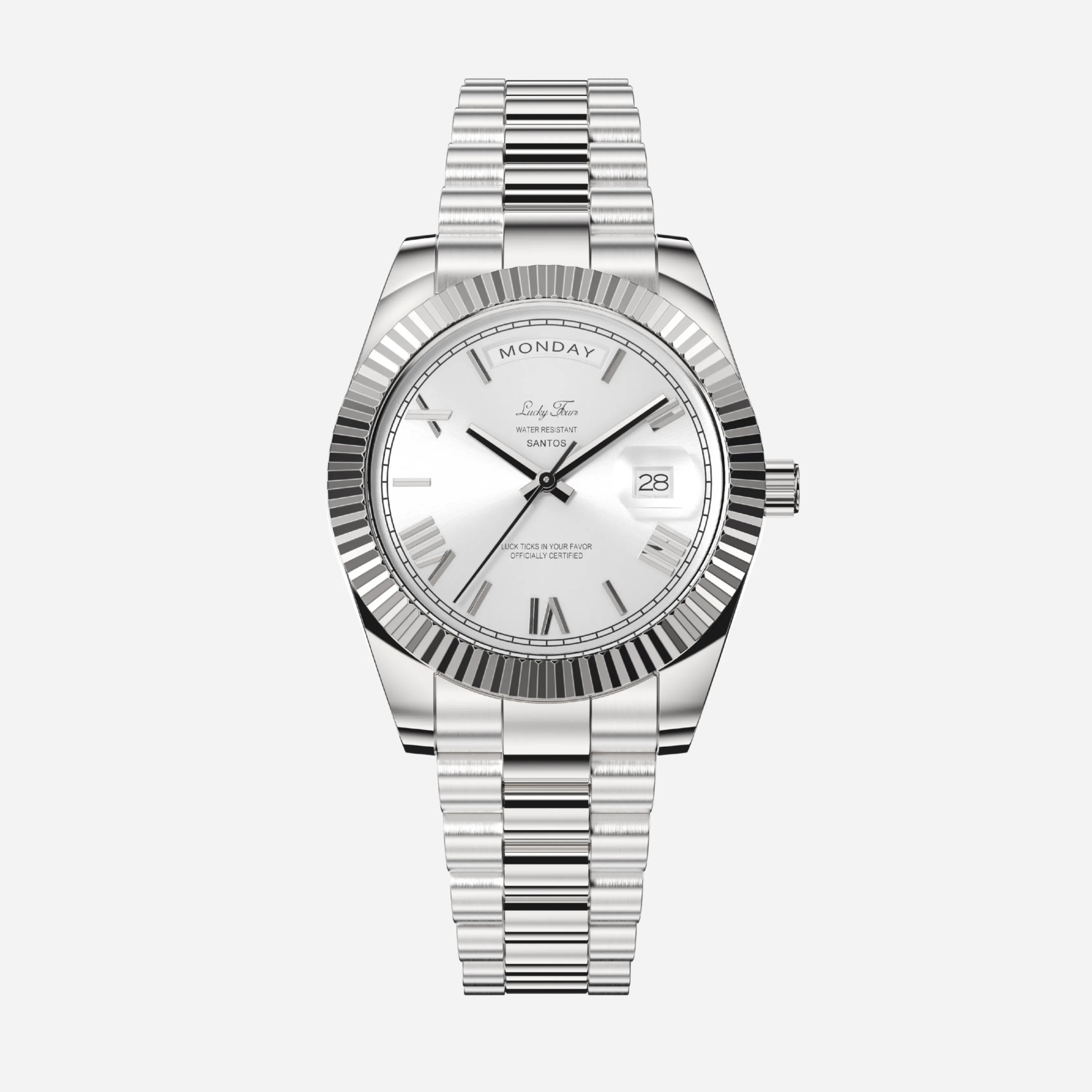 Crownlex® Santos — Men's Watch Dress Watch Elite